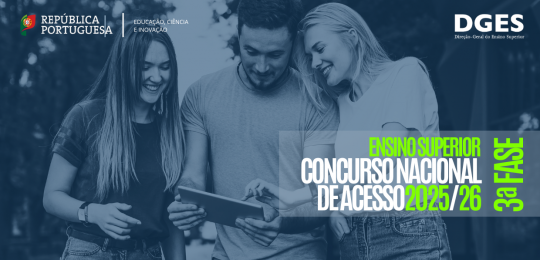 Candidatura à 3.ª Fase do CNA 2025/2026