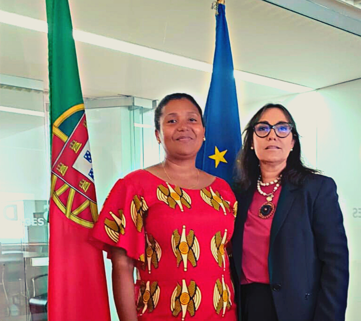 Visita da Diretora do Ensino Superior de São Tomé e Príncipe, Dr.ª Wanda Costa 