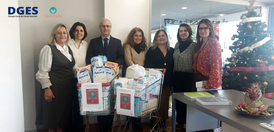 DGES apoia a Associação “Apoio à Vida” com Campanha Solidária de Sucesso