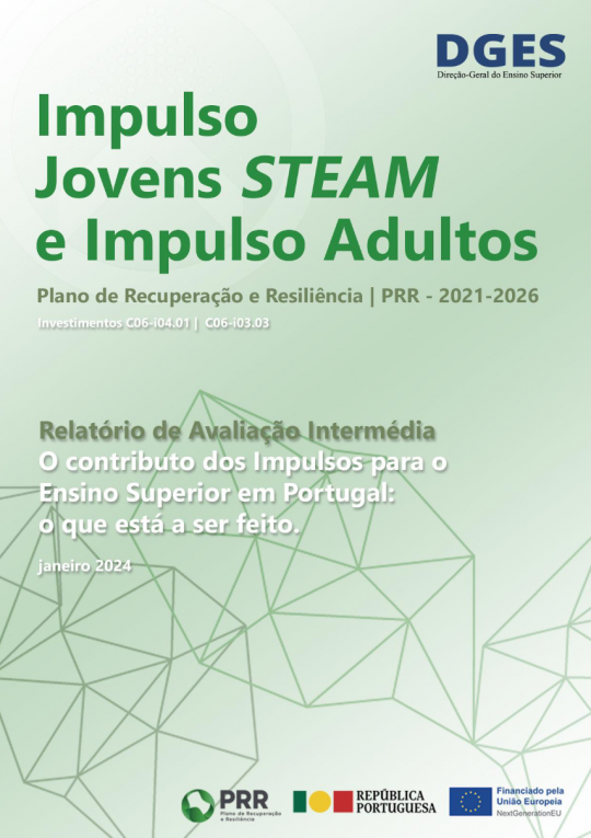Relatório de Avaliação Intermédia | O contributo dos Impulsos para o Ensino Superior em Portugal: o que está a ser feito - janeiro 2024 