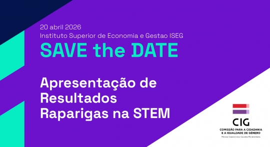 ISEG recebe sessão pública do Programa Nacional Raparigas nas STEM no dia 20 de abril